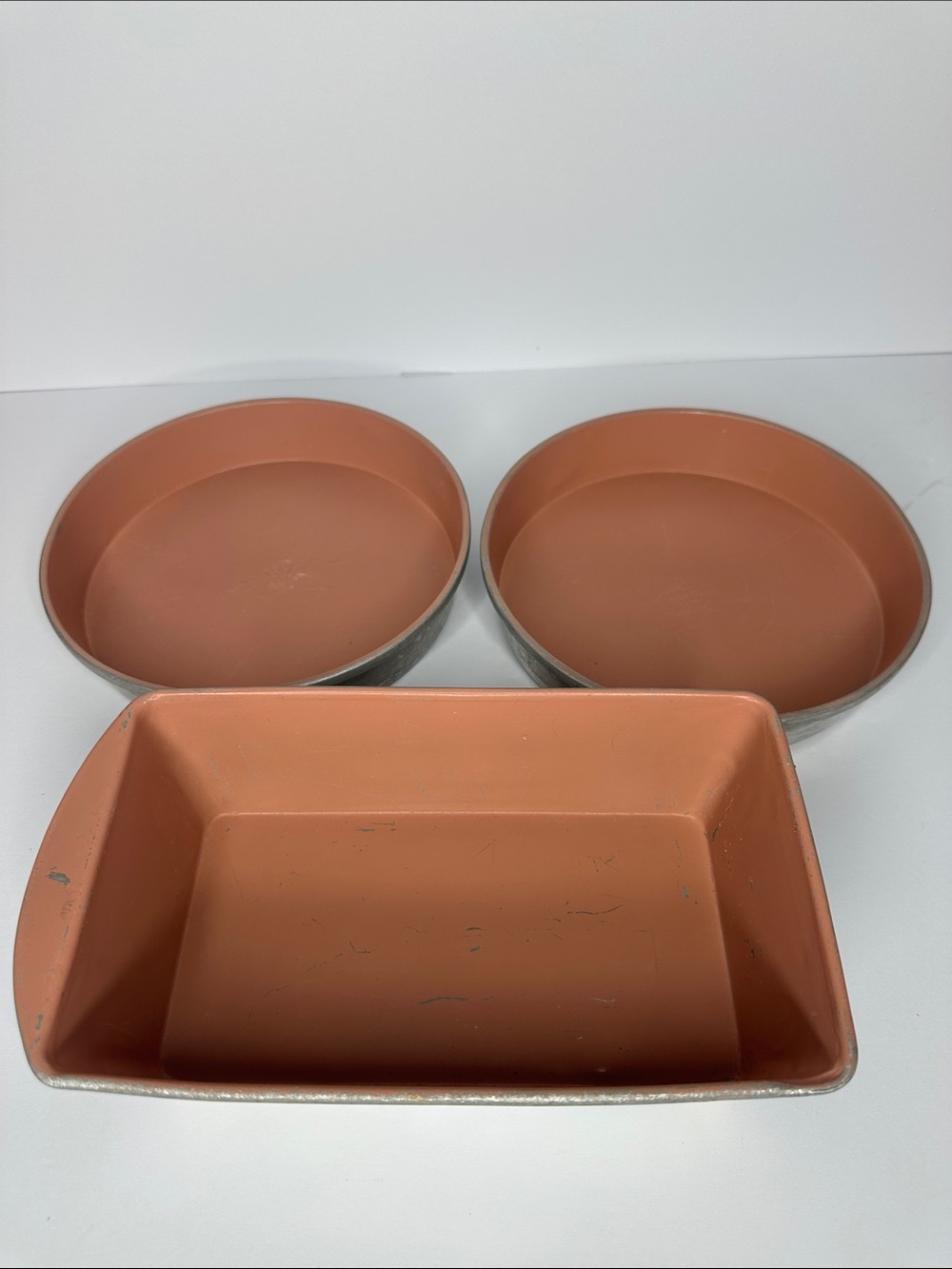 Copper-Tone Nonstick Bakeware Set - 3 Piece
